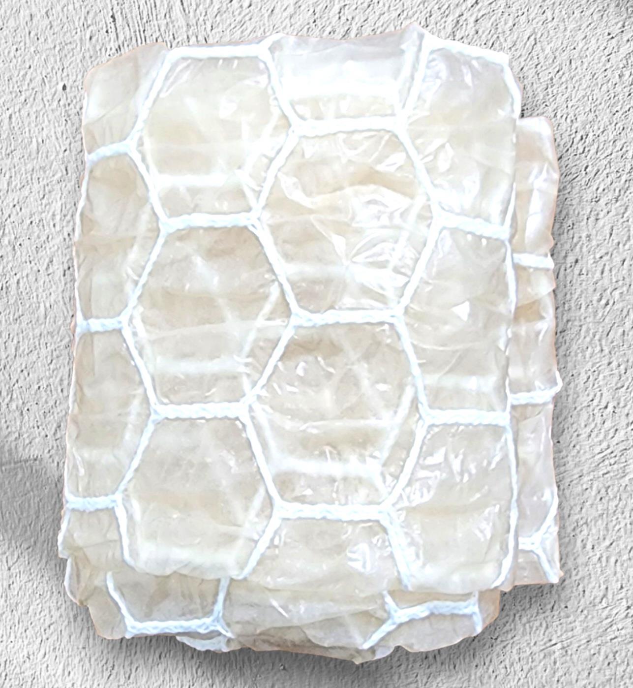 שרבול פיברוזי כשר בעיצוב פרחוני 85 מ"מ 13 מטר