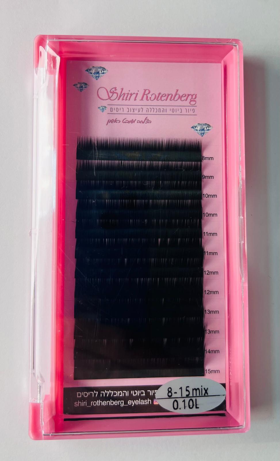 ריסי משי מיקס 0.10 B/C/D/L ריסי משי מיקס 0.10 B/C/D/L