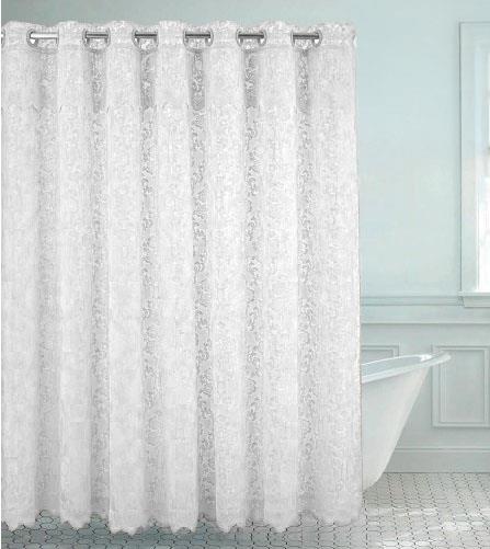 וילון אמבטיה + כותרת דו שכבתי דגם - סוניק Sonic