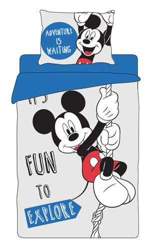 מצעים מיקי מאוס 100% כותנה איכותית דגם -  Mickey Fun