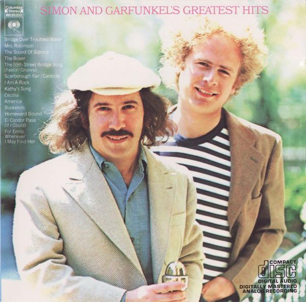 תקליט סיימון וגרפונקל אוסף SIMON AND GARFUNKEL  -GREATEST HITS