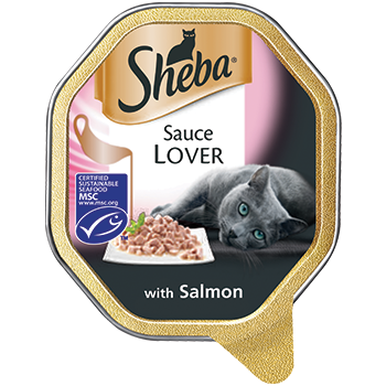 שיבא מעדן לחתול בטעם סלמון 85 ג Sheba