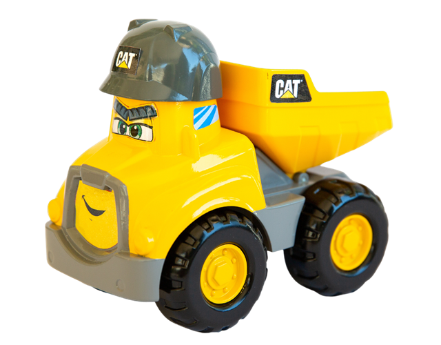 חברי בנייה - משאית עפר מסדרת CAT JUNIOR