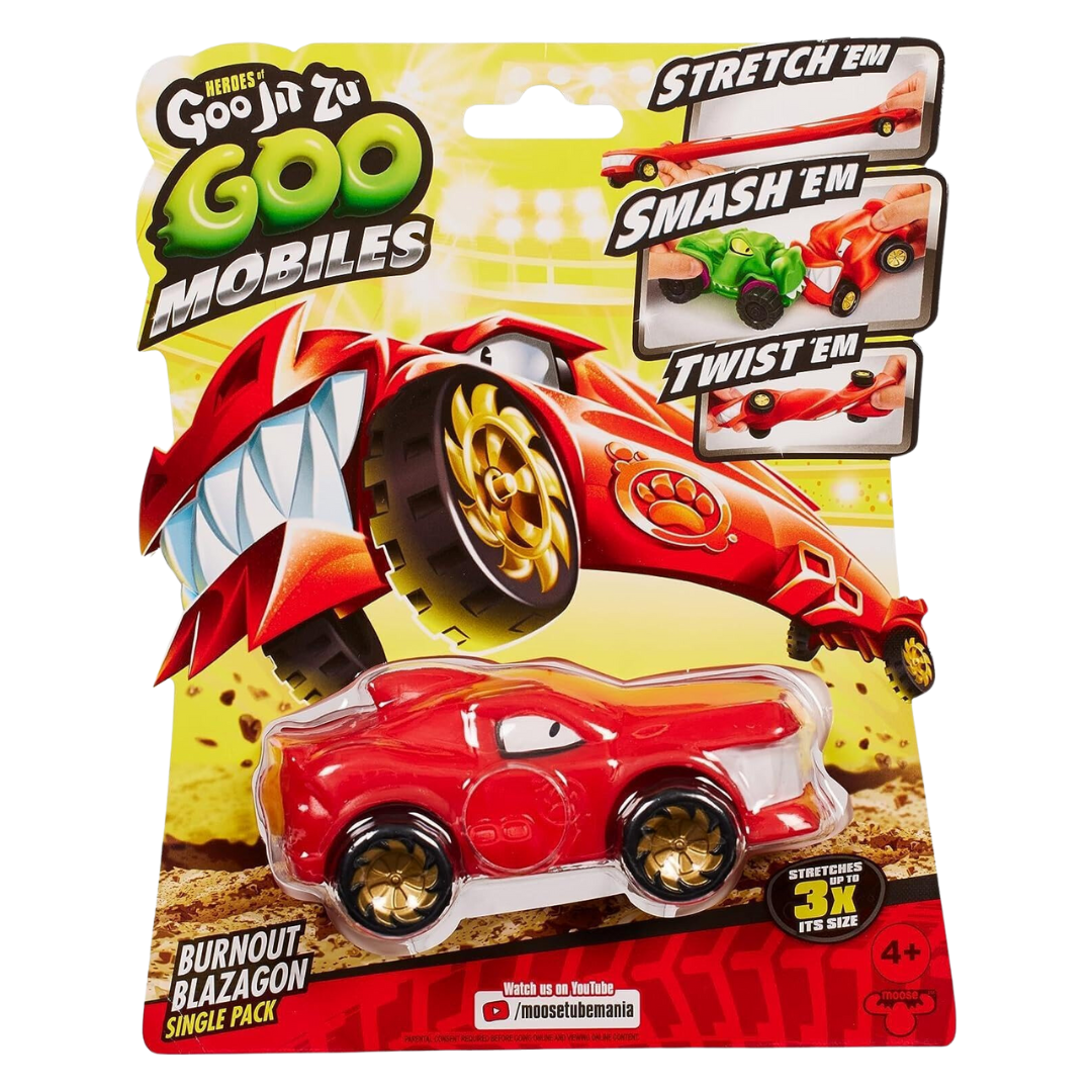 גו ג'יט זו - מכונית נמתחת - סטרץ' Goo Mobile 2 בלאזאגון - Goo Jit Zu גו ג'יט זו - מכונית נמתחת - סטרץ' Goo Mobile 2 בלאזאגון - Goo Jit Zu