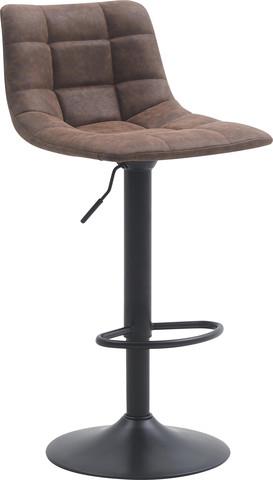 כסא בר מעוצב דגם בלגיה דמוי עור חום