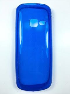מגן סיליקון לסמסונג E3300 3G בצבע כחול
