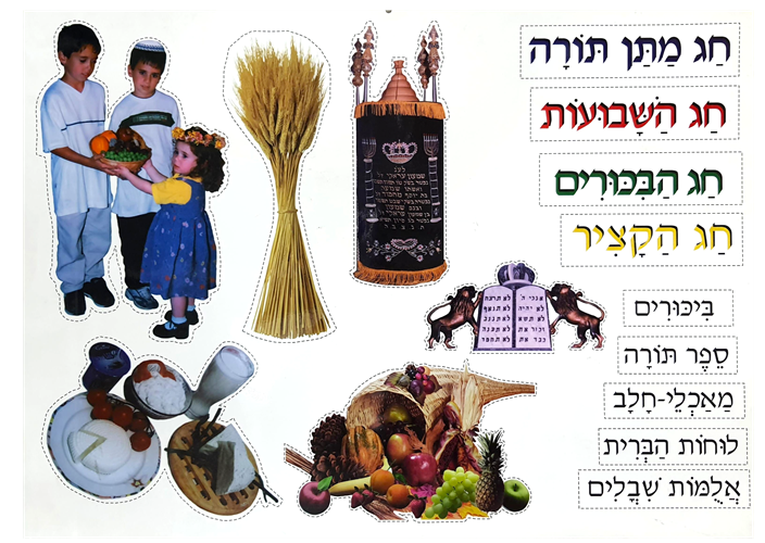 פלקט סמלי חג השבועות