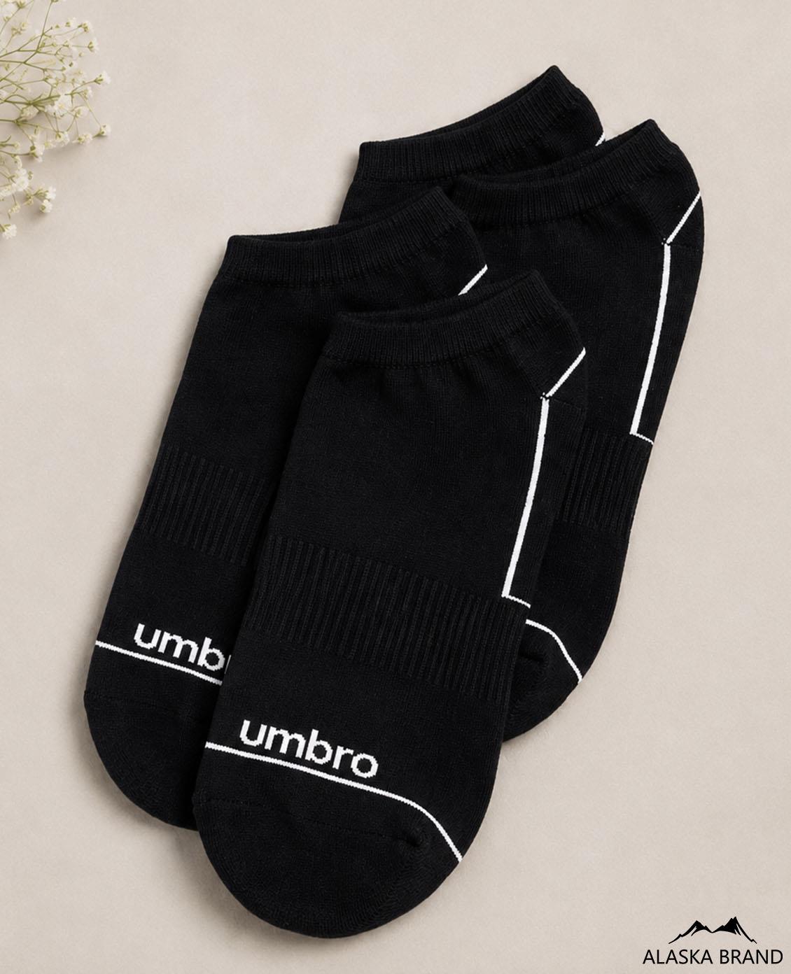 גרבי קרסול לנשים יומברו UMBRO | מארז 3 זוגות גרביים - שחור גרבי קרסול לנשים יומברו UMBRO | מארז 3 זוגות גרביים - שחור