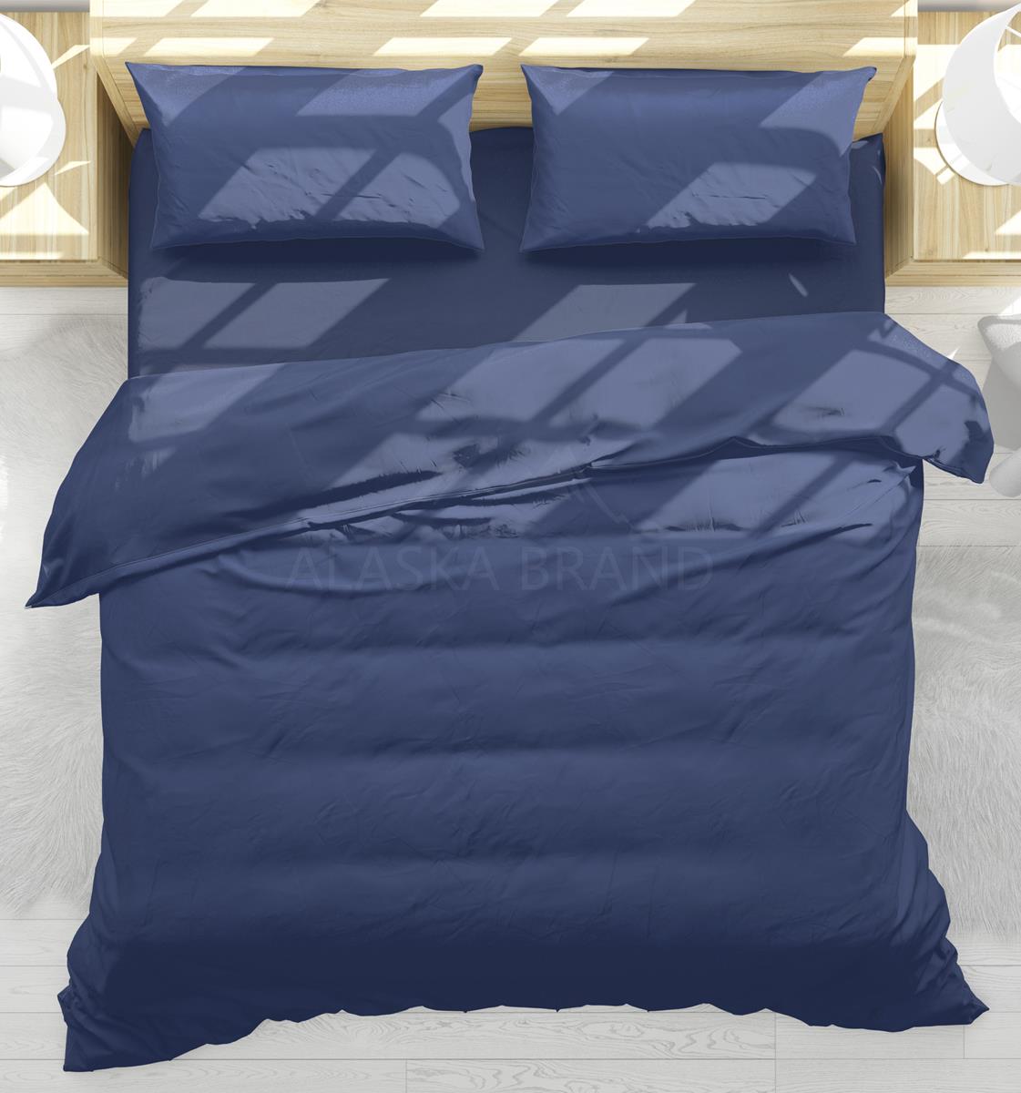 מצעים בתפזורת להרכבה 100% כותנה - כחול נייבי