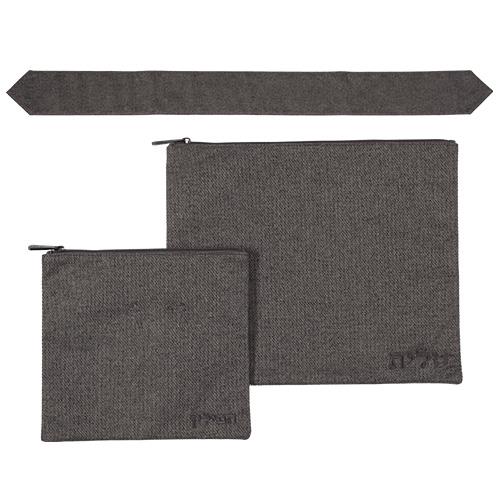 סט כיסויים טו''ת + עטרה פשתן