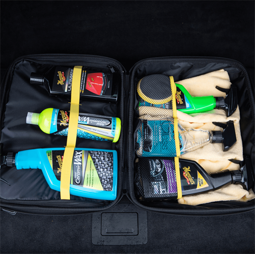 מזוודת תיק אחסון ציוד - Soft Shell Car Care Organizer (CV) מבית MEGUIAR'S