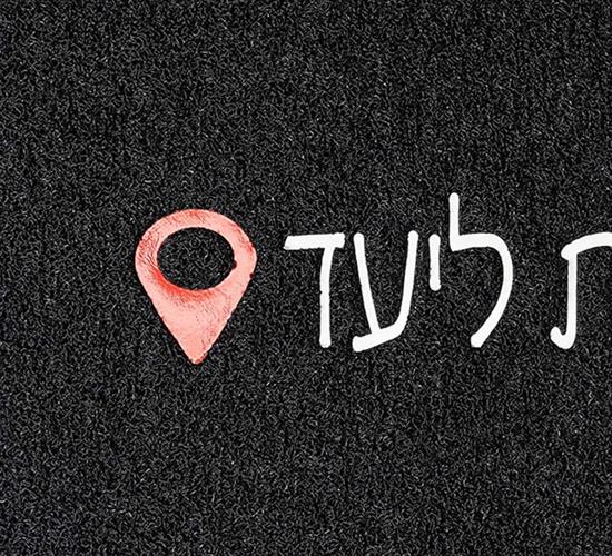 שטיחי סף / כניסה לבית באיכות גבוהה דגם רעות 14 - "הגעת ליעד"