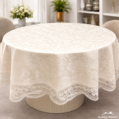 כ-180 קוטר עגול - קרם | 169 ש"ח