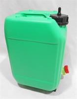 WATER-TANK-WITH-FAUCET-11-LITERS-GREEN-COLOR-MADE-IN-ISRAEL1