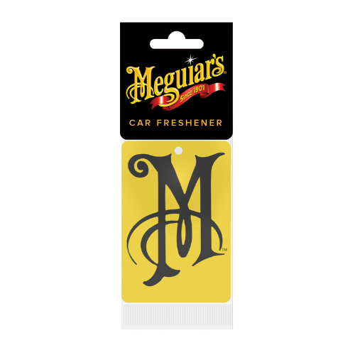 מפיץ ריח צהוב לרכב ''רומיאו'' - CAR AIR FRESHENER ROMEO מבית MEGUIAR'S | גודל M