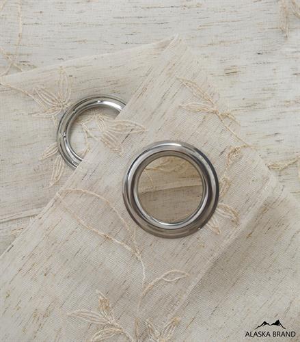 וילון איכותי שקוף דגם - אמרלד אבן