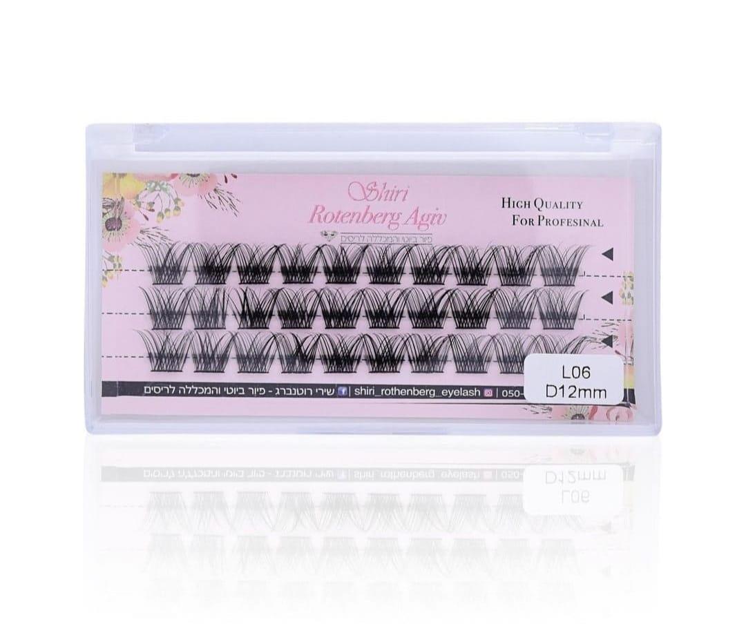 מניפות פס כפול- משי קשמיר