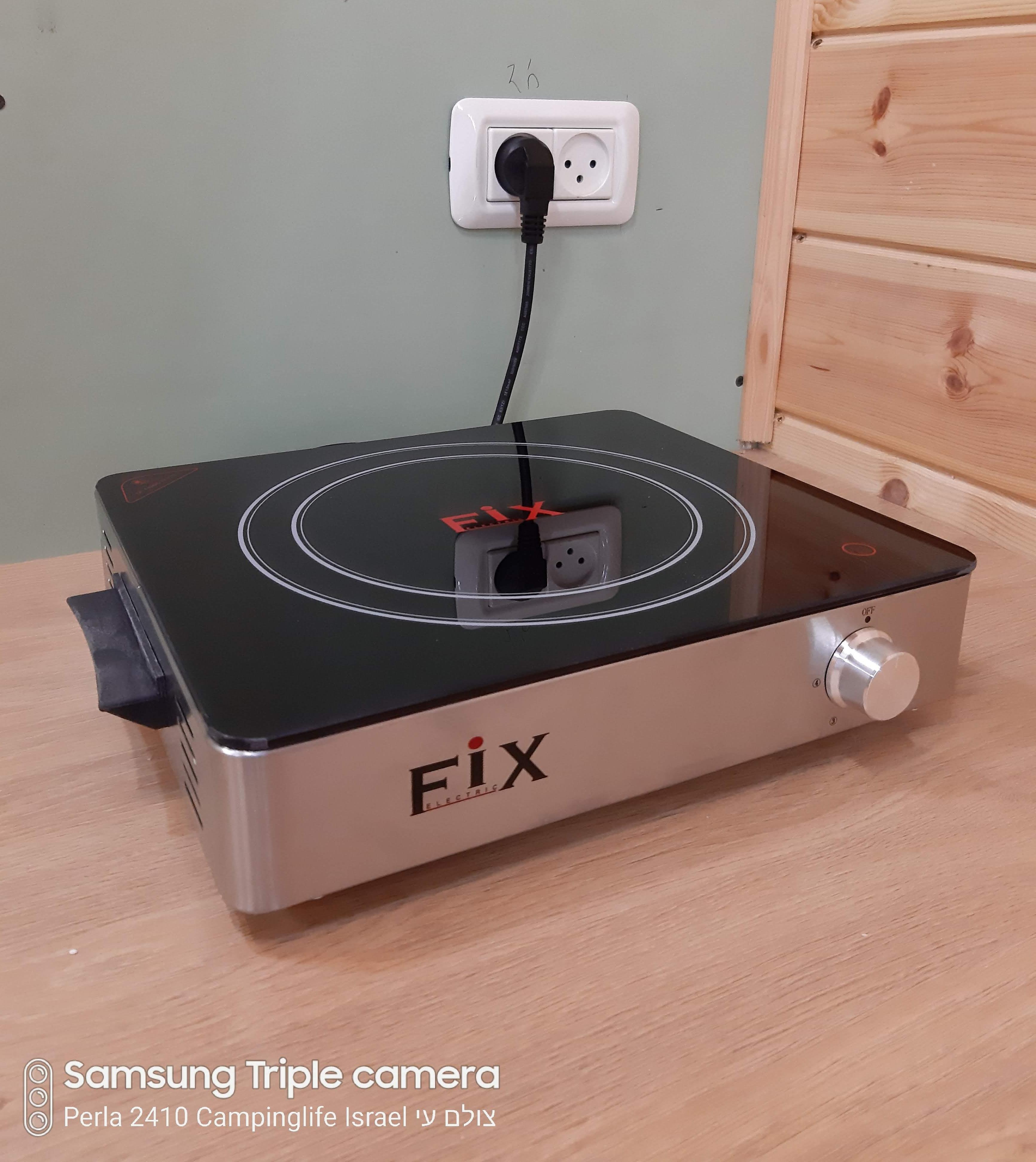 עמדת בישול כיריים חשמליים כירת בישול חשמלית קרמית יחיד 2000 W קמפינג לייף