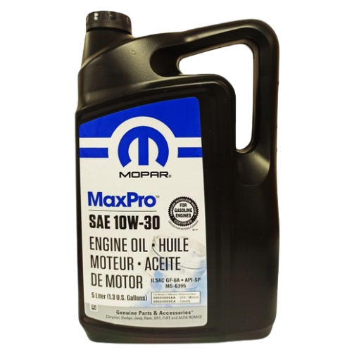 שמן מנוע 5 ליטר MaxPro SAE 10W-30 מבית MOPAR