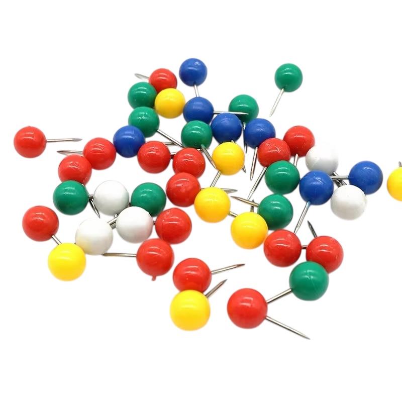 סיכות ללוח שעם ראש עגול