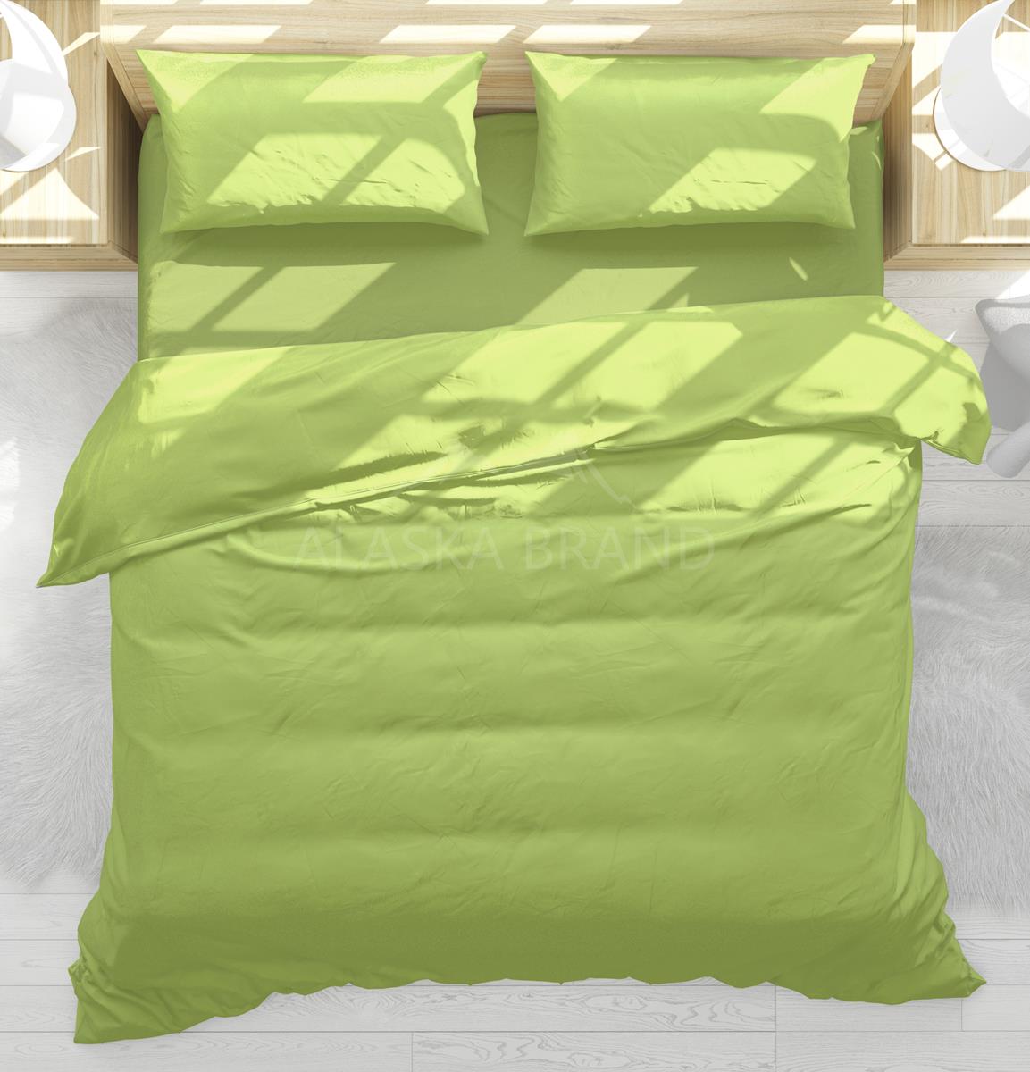 מצעים בתפזורת להרכבה 100% כותנה - ירוק בהיר