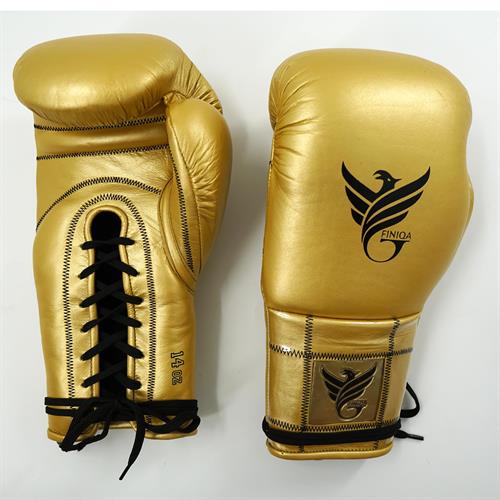 כפפות אגרוף מקצועיות FINIQA GOLD BOXING 10OZ