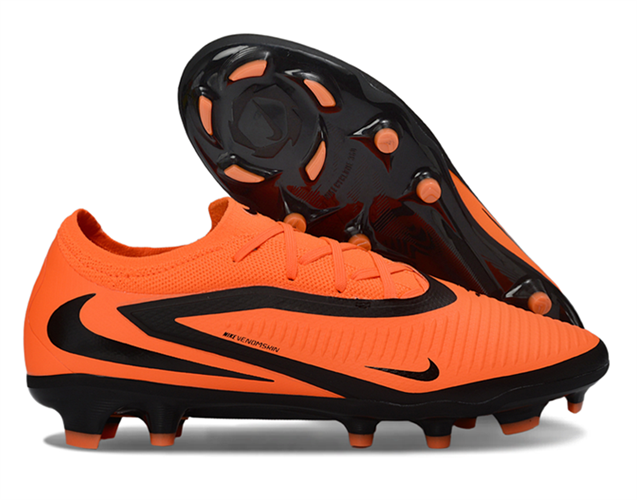 נעלי כדורגל Nike Hypervenom phantom כתום שחור