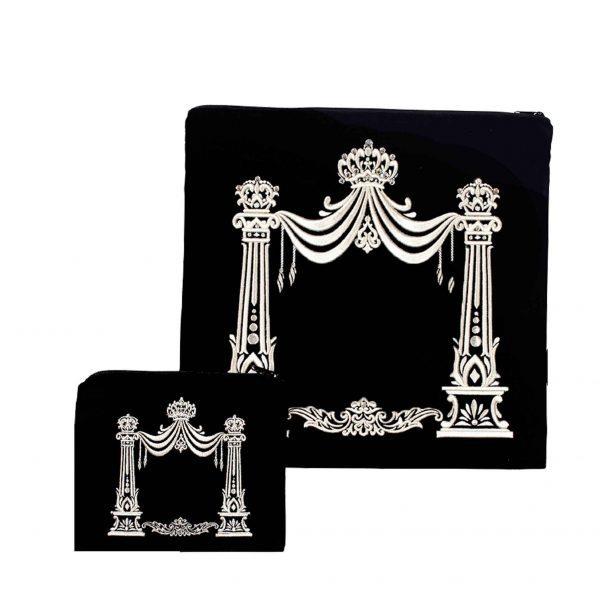 שקית לטלית ותפילין  דגם הכתר