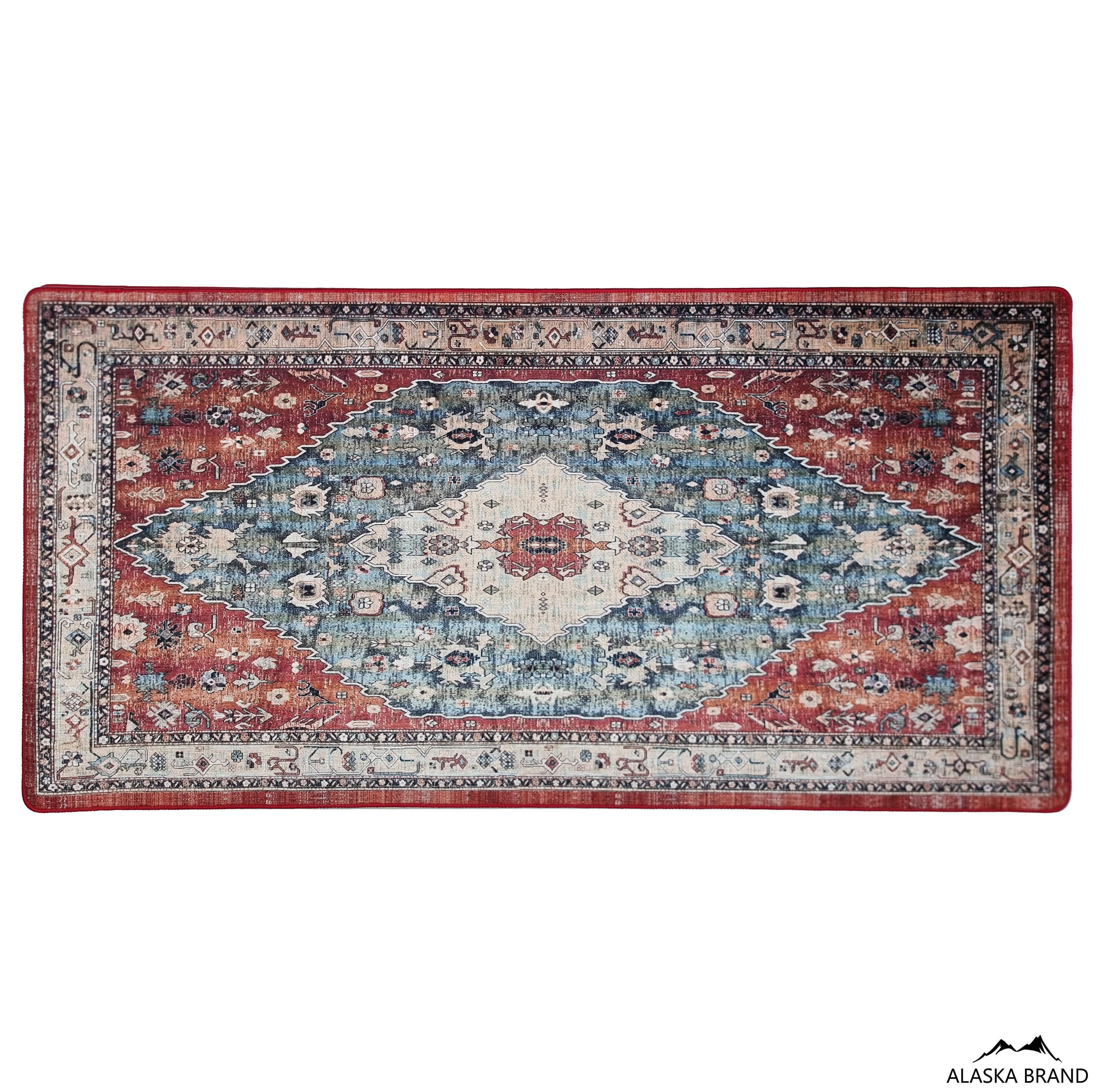 שטיח מטבח איכותי בתוספת גומי בתחתית דגם - 236 (מתנקה בקלות!)