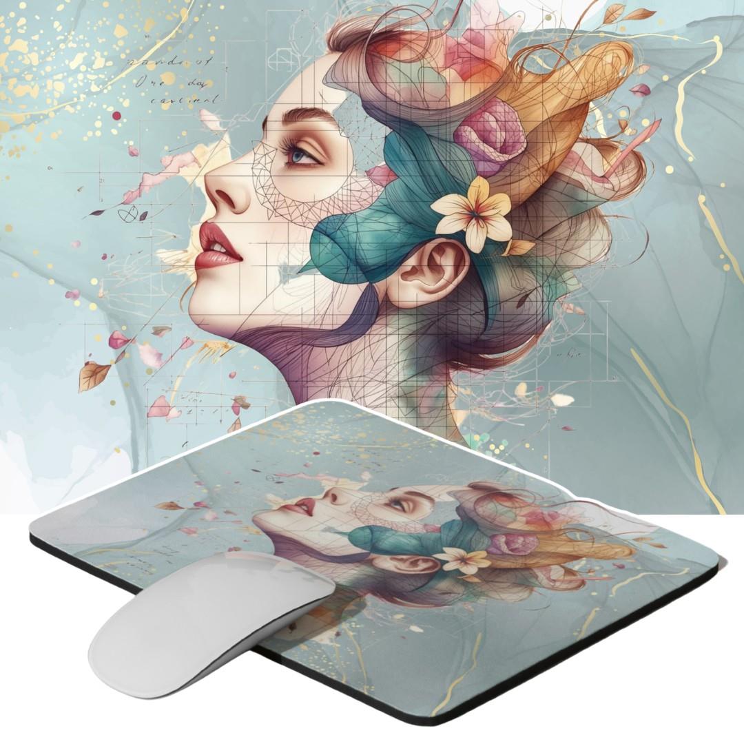 Soft Lines, Strong Soul - Mouse Pad