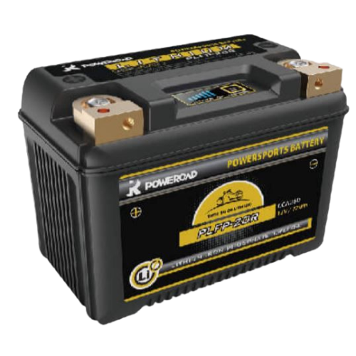 מצבר ליתיום לאופנועים וקטנועים דגם PLFP-20R מבית POWEROAD