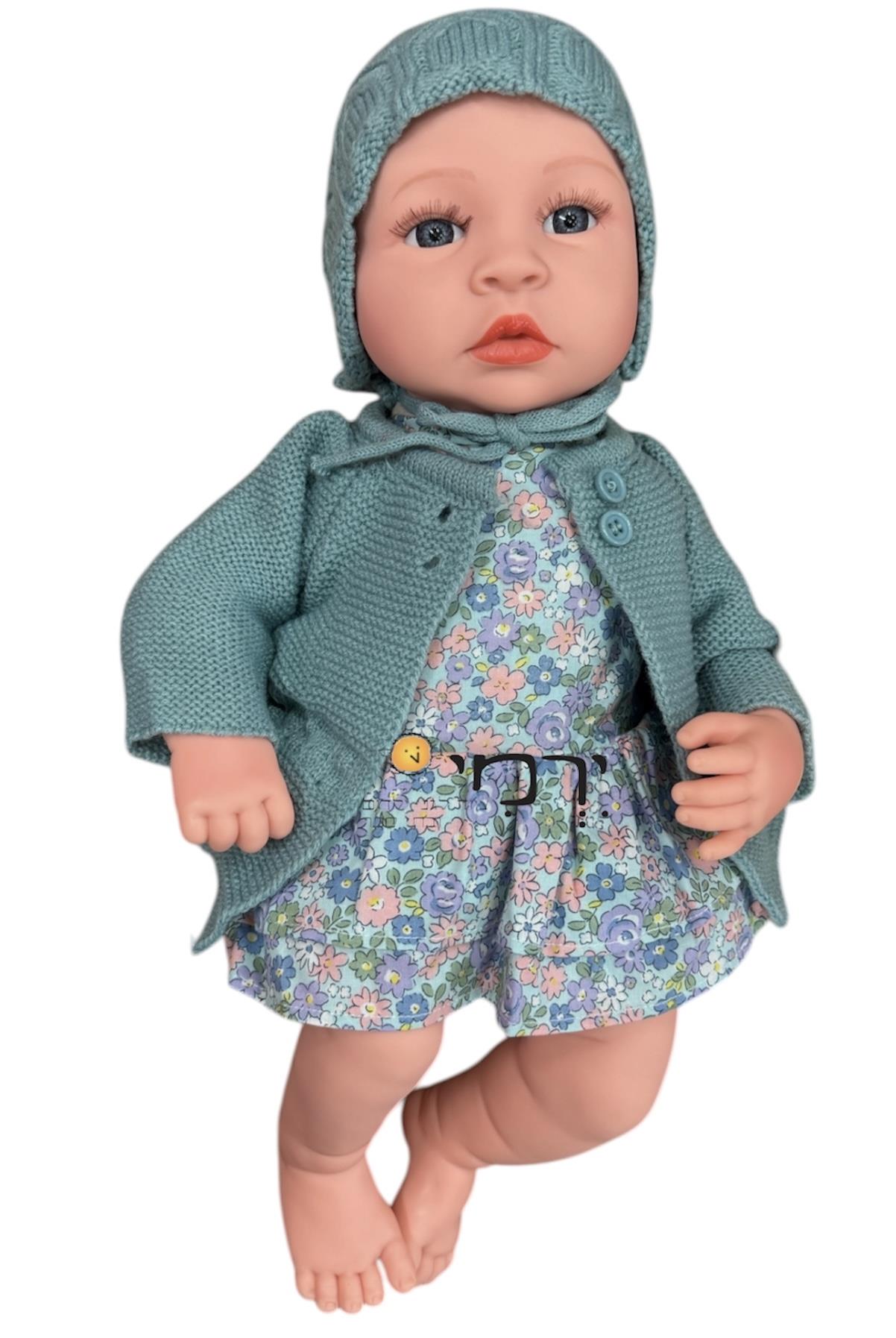 בובה אנטומית - שמלה פרחונית