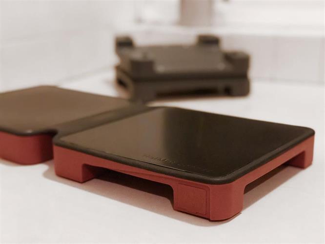 HotMat 2DISH CONNECT - RUSTIC RED