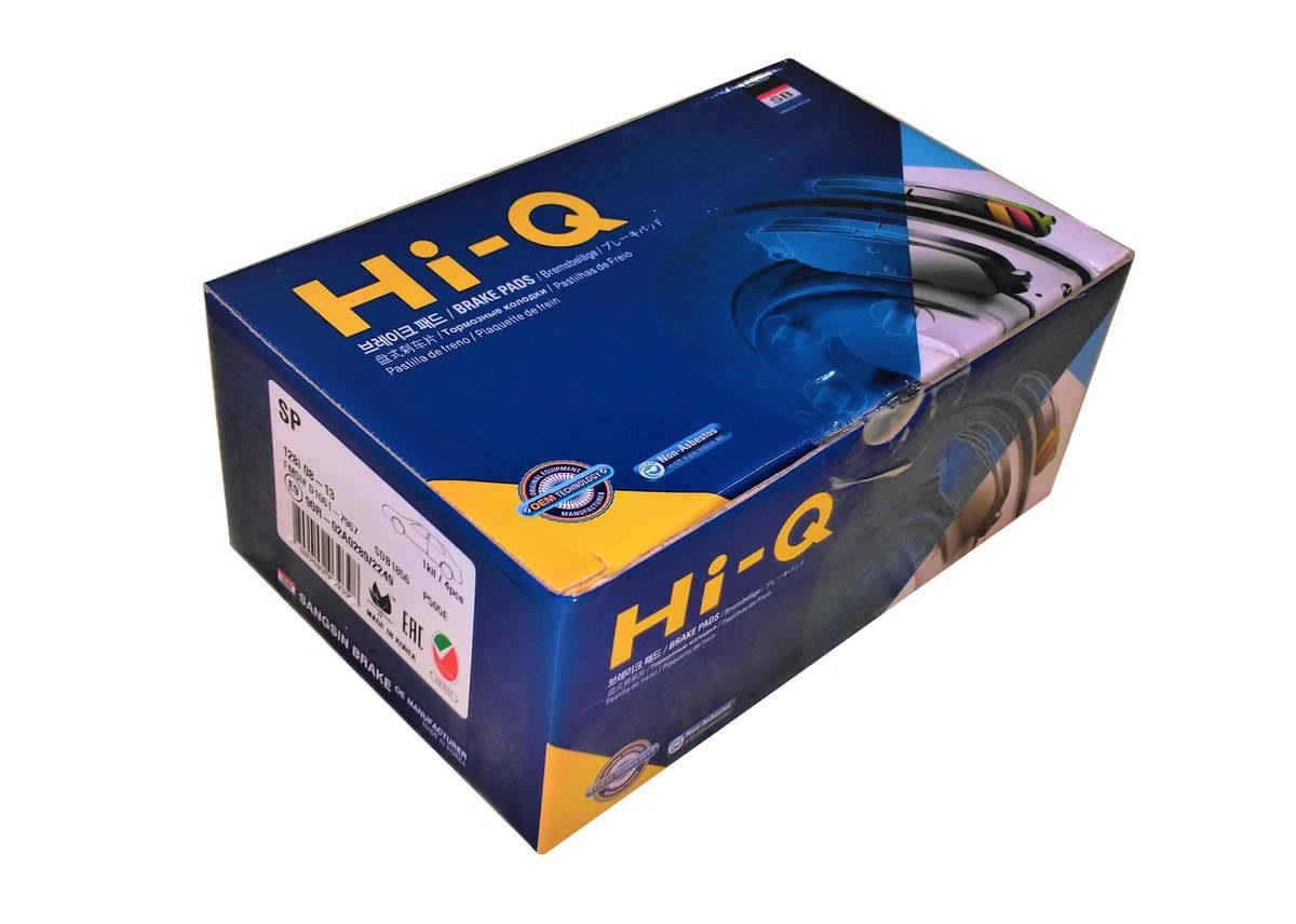 סט רפידות בלם אחורי קיה פיקנטו מבית Hi-Q