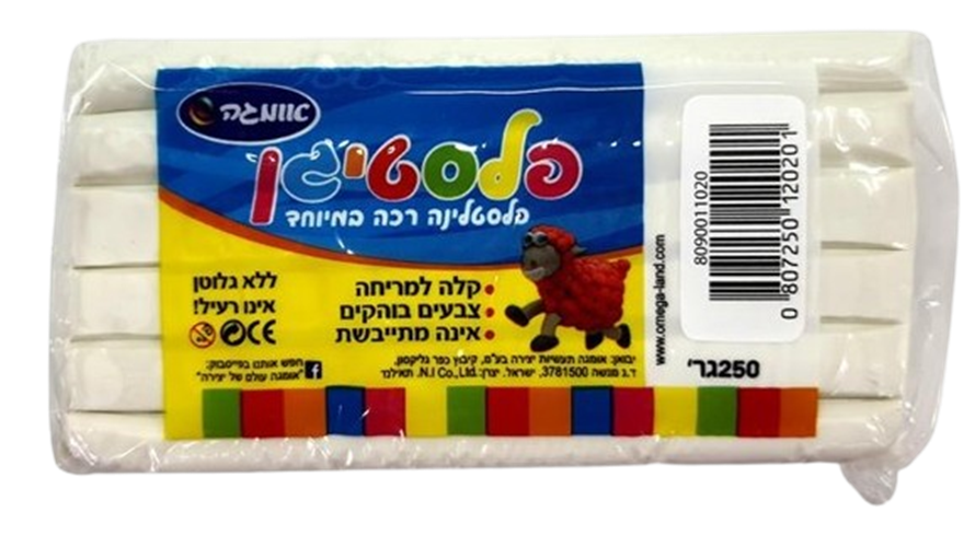 פלסטלינה רכה במיוחד לפי גוון