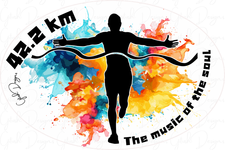 אובלית גודל 10X15 ס"מ  - The Music Of The Soul    42.2KM 