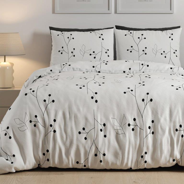 סט מצעים זוגי 100% כותנה דגם - עלומה