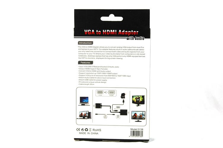 מתאם VGA ל-HDMI