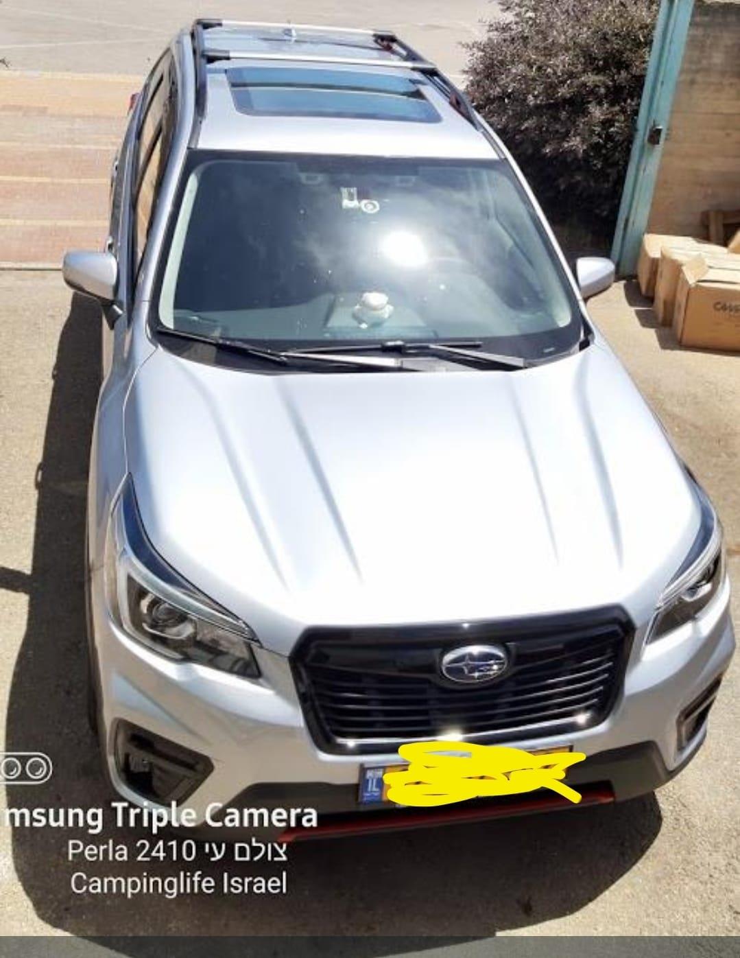 גגון פסי רוחב אלומיניום מונמכים עבור סובארו דור 4 קמפינג לייף