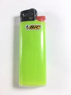 מצית BIC בצבע ירוק