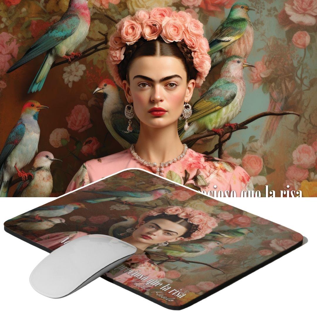 פד לעכבר פרידה קאלו בעיצוב וינטג' – דגם פרידה בוורוד | גיתוש – Gitush