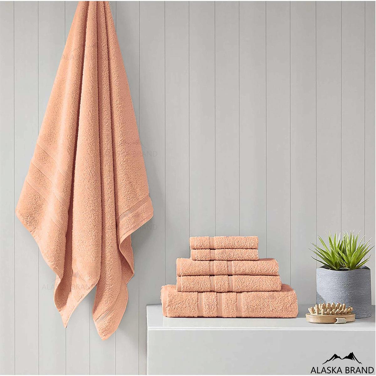 מגבות עבות דגם פרימיום - Premium *כושר ספיגה גבוה* | אפרסק