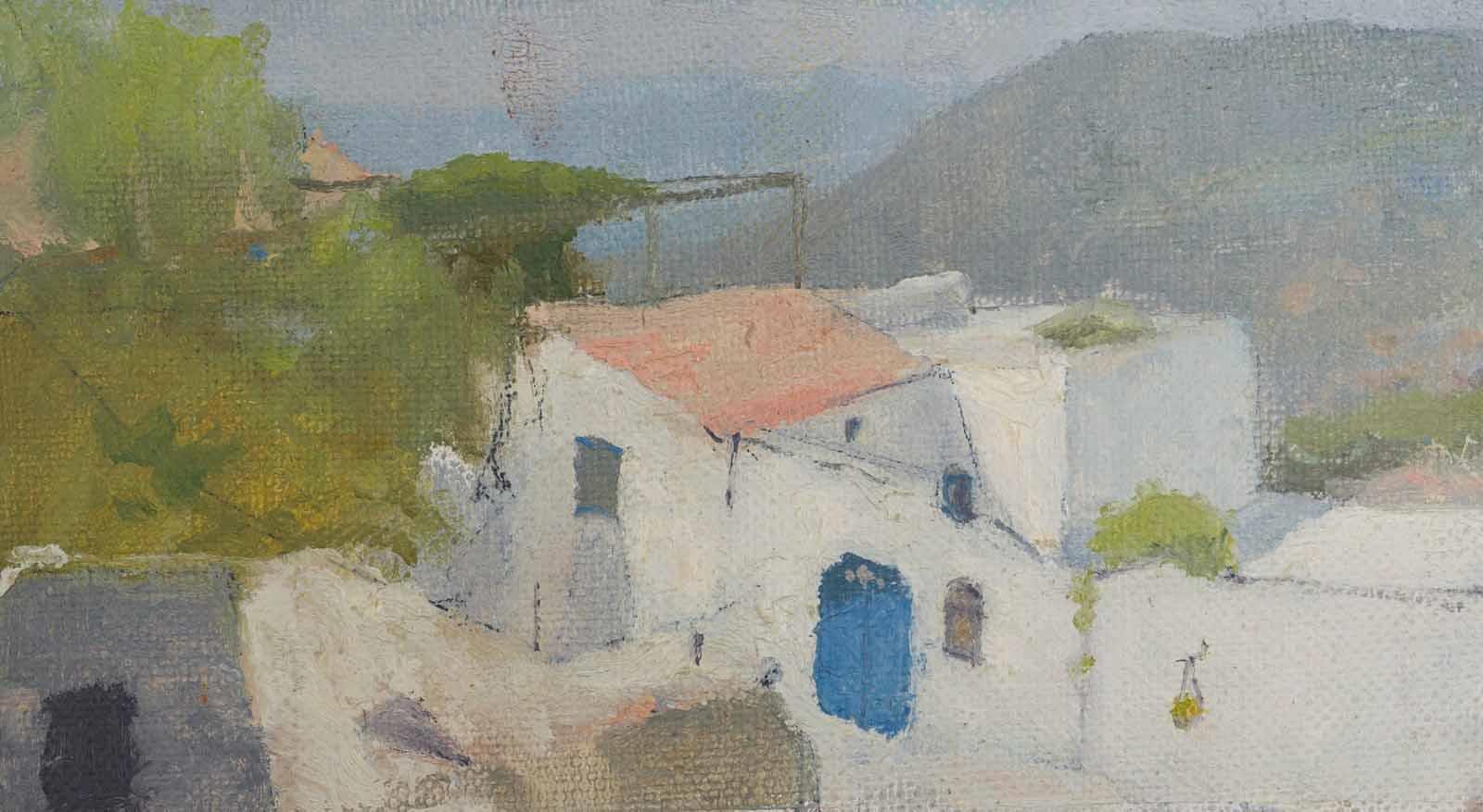 Zefat, , 2022, oil on canvas, 20x12 cm