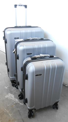 מזוודה  מזוודות  סט 3 מזוודות דגם MARSELLA  טרולי