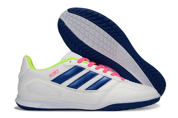 נעלי כדורגל נמוכות אדידס Adidas Sala Futsal לבן כחול