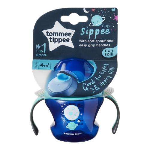 כוס אימון כחולה 150 מ"ל 4+ חודשים מסדרת Tommee Tippee Sippee