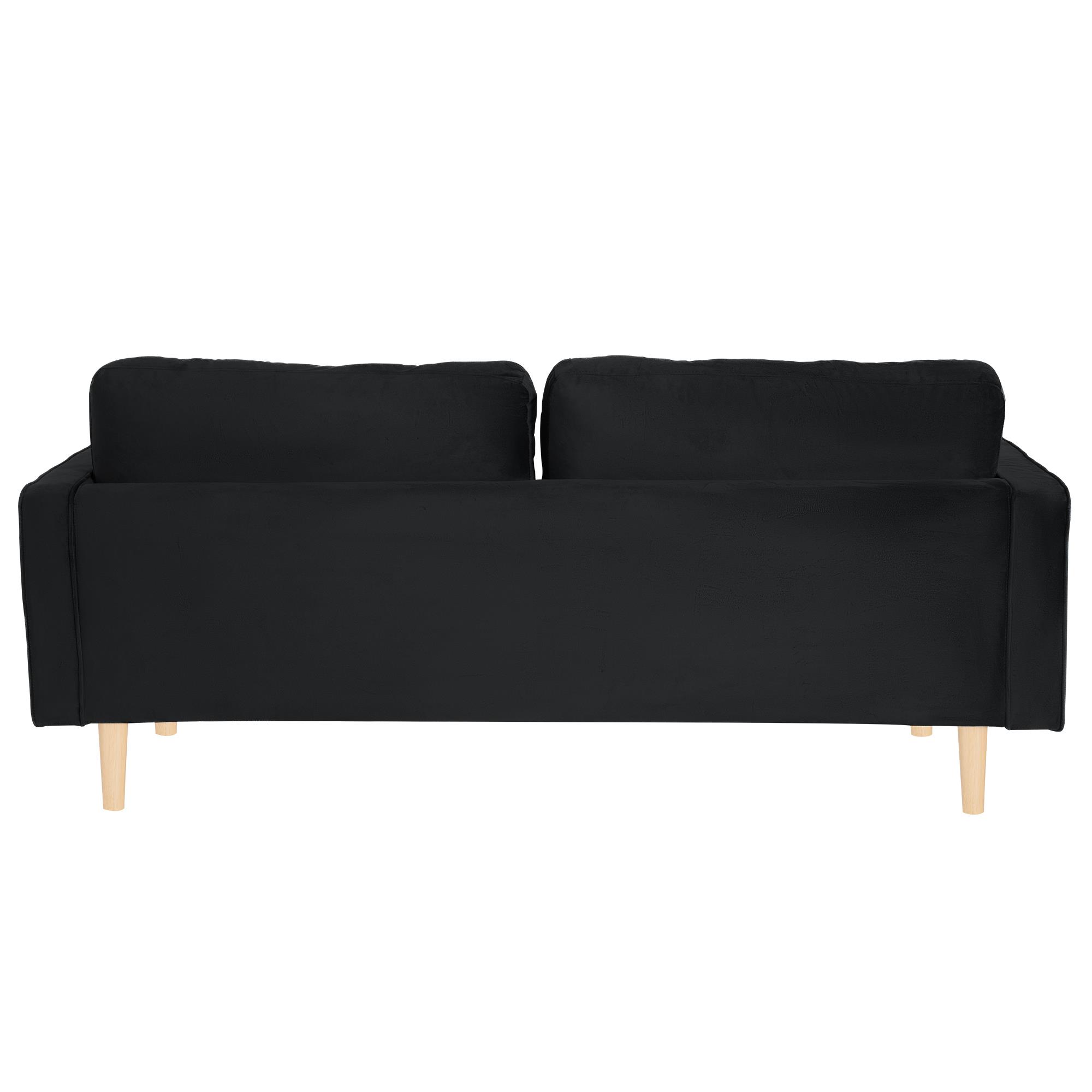 ספה תלת מושבית דגם סונטה צבע שחור