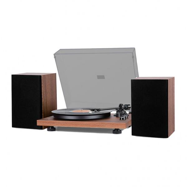 פטיפון מקצועי HRT-24 Harper מחט Audio Technica עם רמקולים סטריאו מדפיים 80 וואט + משלוחי חינם פטיפון מקצועי HRT-24 Harper מחט Audio Technica עם רמקולים סטריאו מדפיים 80 וואט + משלוחי חינם