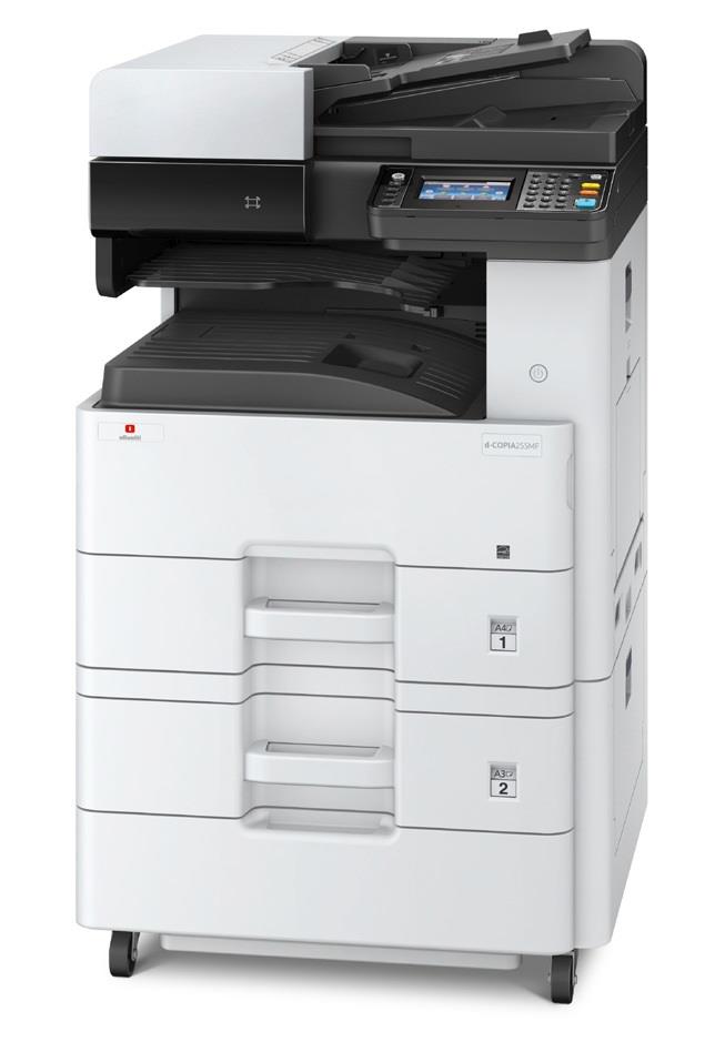 d-Copia 255MF with optional PF-470 drawer