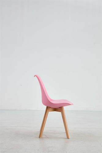 כסא לפינת אוכל מעוצב דגם מנהטן צבע ורוד כסא לפינת אוכל מעוצב דגם מנהטן צבע ורוד